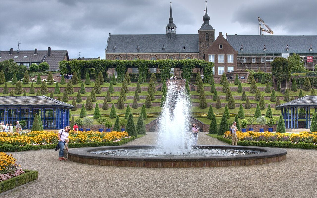 Kamp-Lintfort – Terrassengarten von Kloster Kamp